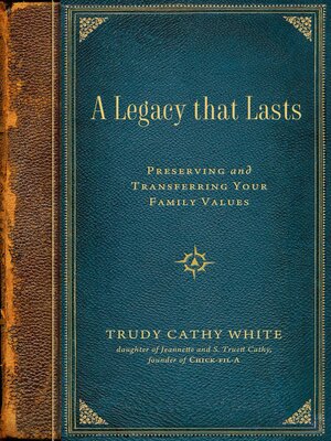 cover image of A Legacy that Lasts: a Guide to Identifying, Preserving, and Transferring Your Family Values to the Next Generation